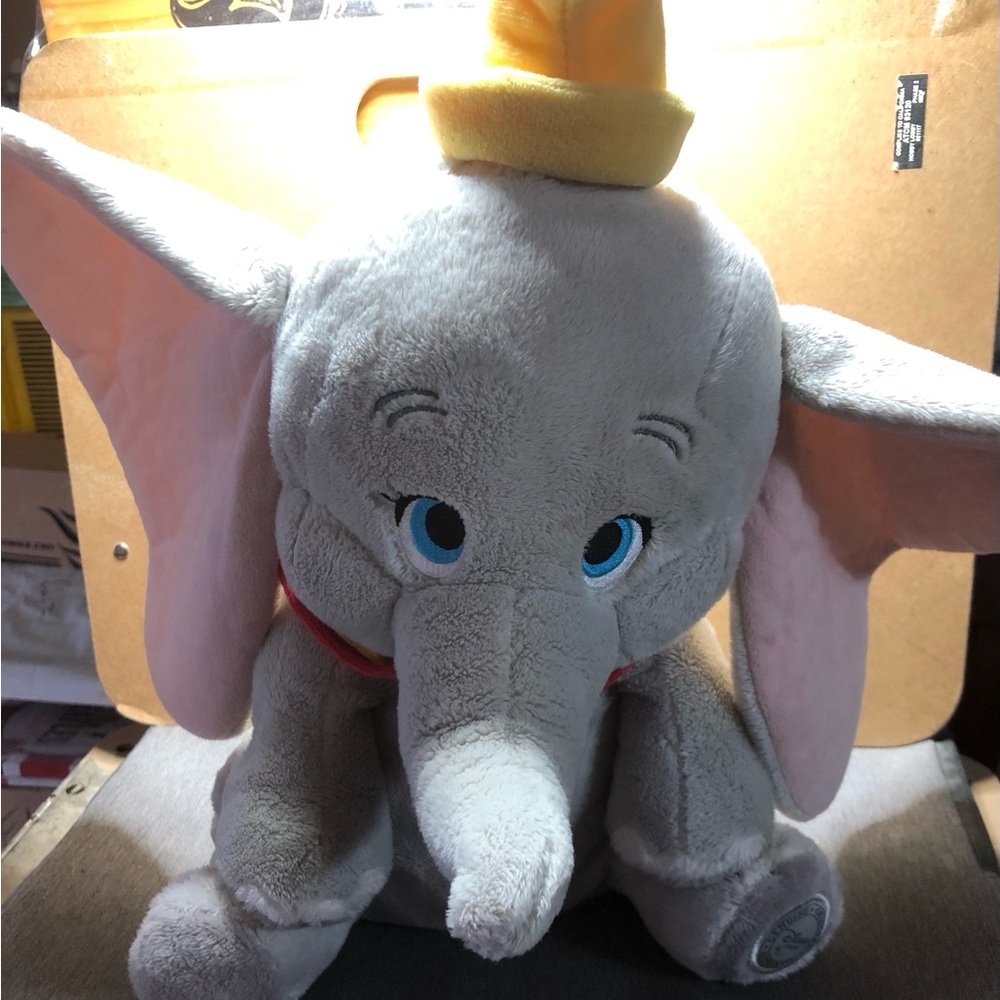 Disney Store Dumbo Plush Plushie Stuffed Animal appx 15"